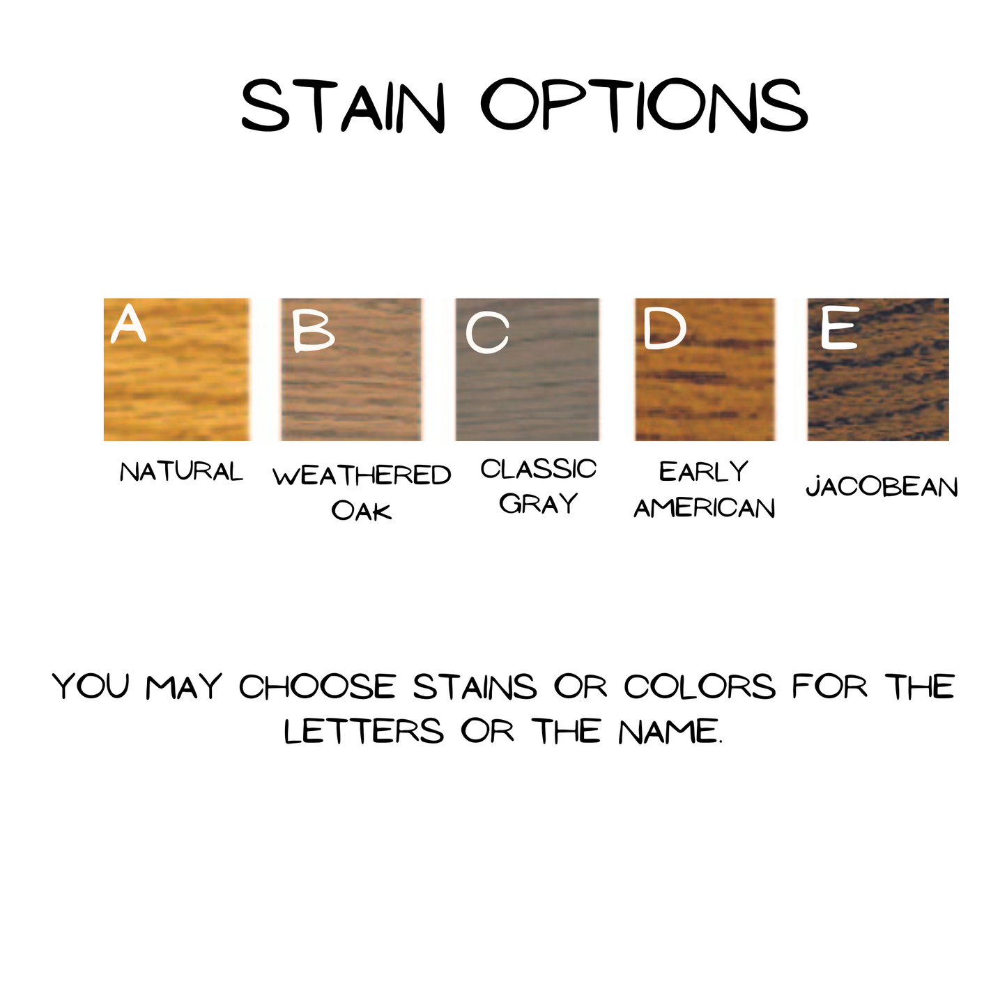 Custom Wooden Wall Name Sign
