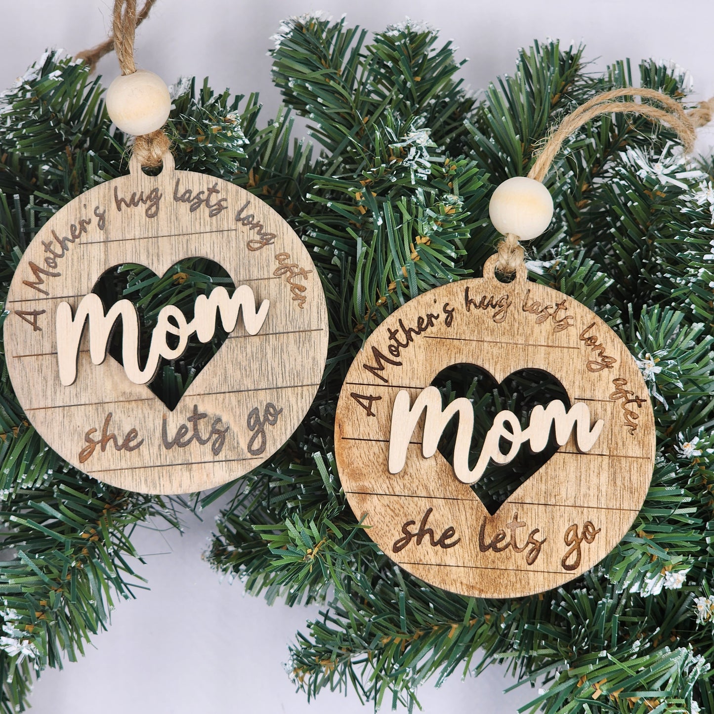 Mom Christmas ornament