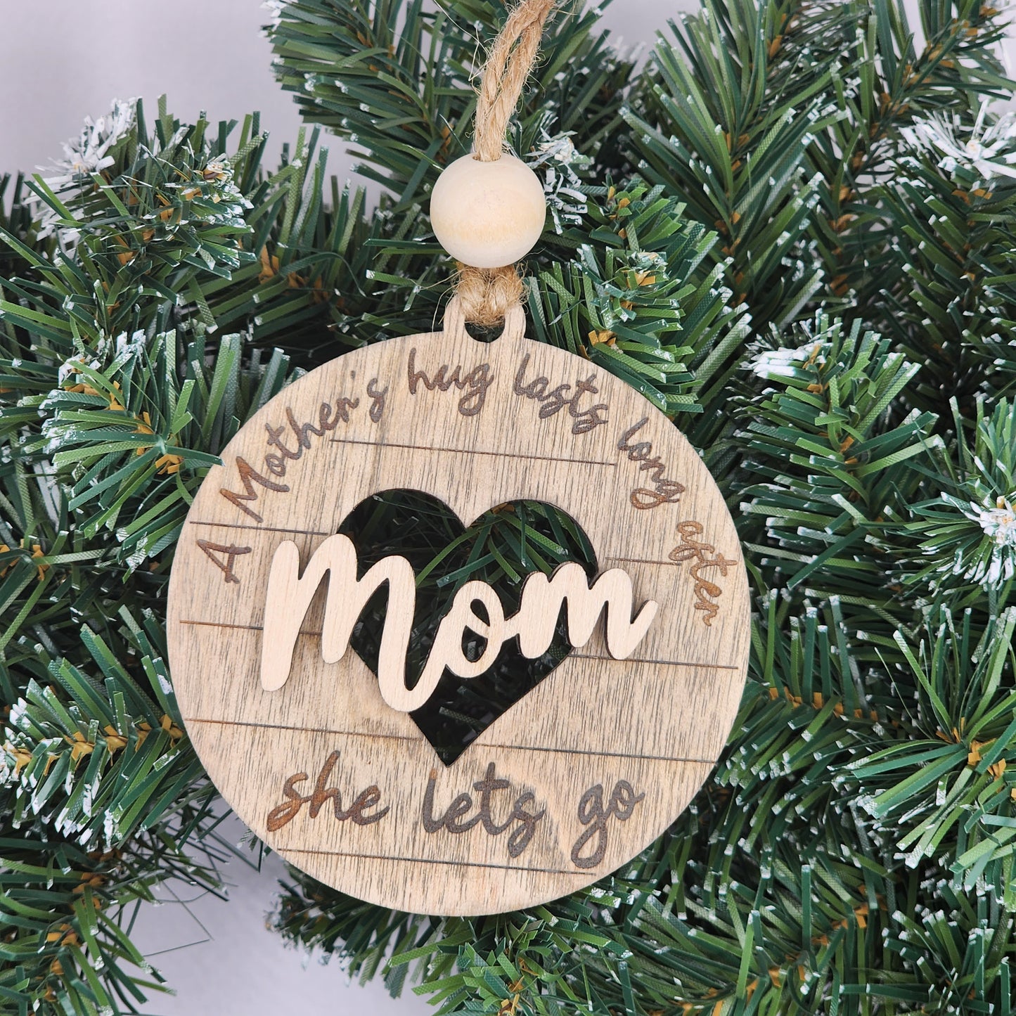 Mom Christmas ornament