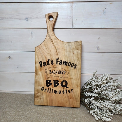 Father's Day Gift, Grilling Gifts, BBQ Gifts, BBQ Cutting Board, Charcuterie Boards, Charcuterie Board, Personalized Cutting Board, Dad Gift