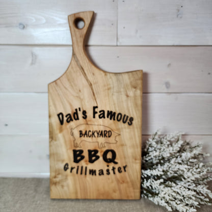 Father's Day Gift, Grilling Gifts, BBQ Gifts, BBQ Cutting Board, Charcuterie Boards, Charcuterie Board, Personalized Cutting Board, Dad Gift