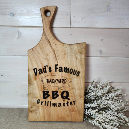 Father's Day Gift, Grilling Gifts, BBQ Gifts, BBQ Cutting Board, Charcuterie Boards, Charcuterie Board, Personalized Cutting Board, Dad Gift