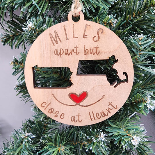 Miles Apart, Close at Heart Ornaments,