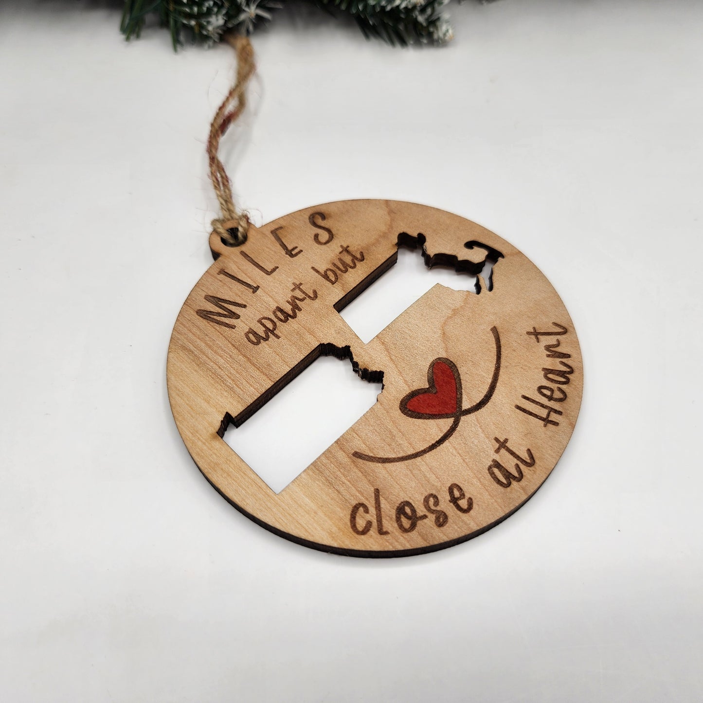 Miles Apart, Close at Heart Ornaments,