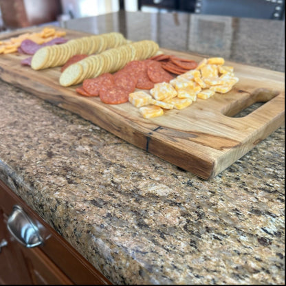 Personalized Charcuterie Board Walnut or Maple