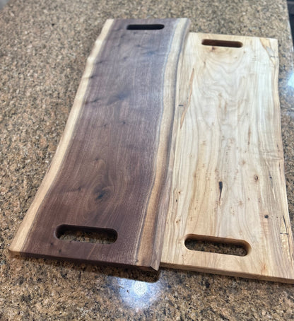 Personalized Charcuterie Board Walnut or Maple